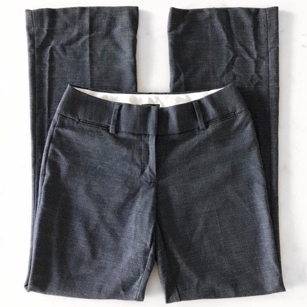 LOFT Julie Fit Tweed Trouser Pants